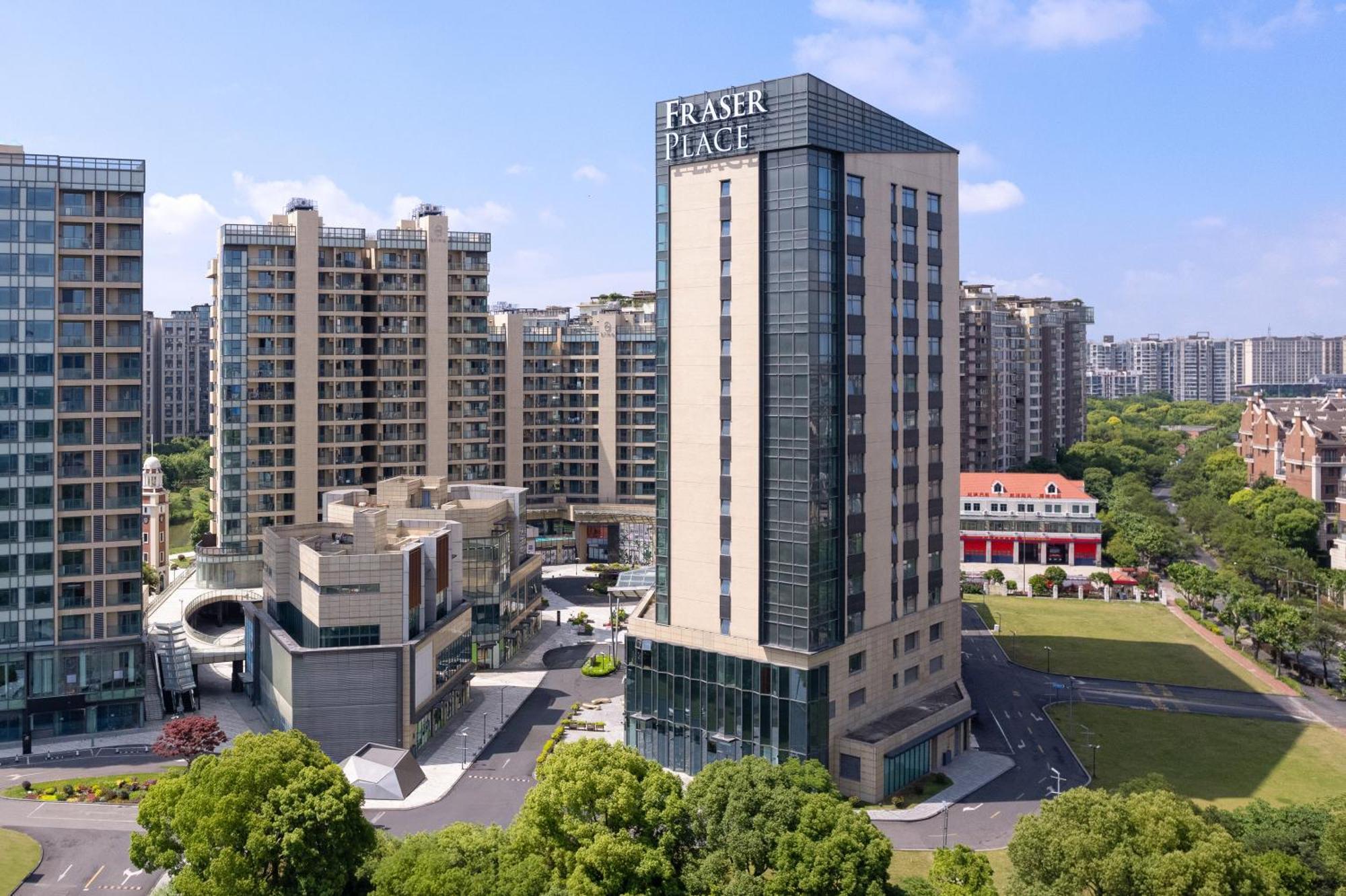 Fraser Place Wujiaochang Shanghai - Adjoin Business Center, Free Minibar Dış mekan fotoğraf