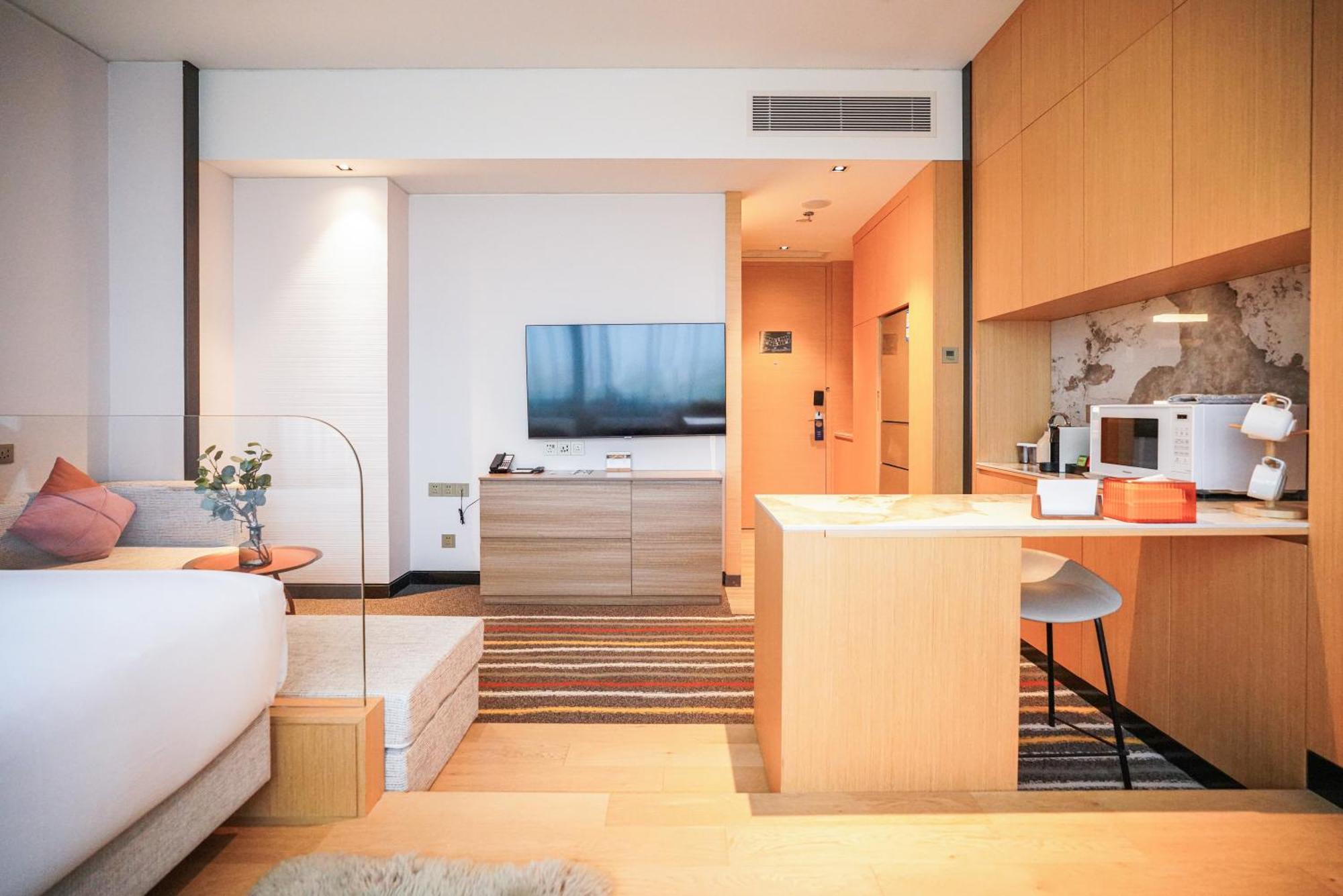 Fraser Place Wujiaochang Shanghai - Adjoin Business Center, Free Minibar Dış mekan fotoğraf